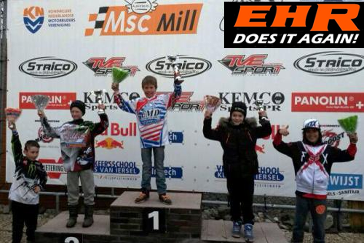 EHR Takes 1st, 2nd & 3rd at Dutch Nationals!